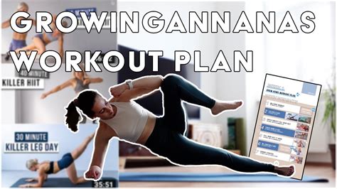 growingannanas workout|annaanas hit training no floor.